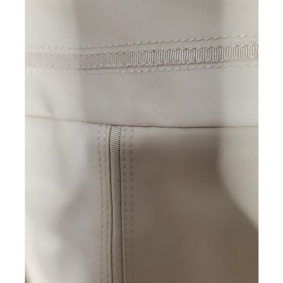 White House Black Market Tan Beige Perfect Form Knee Length Pencil Skirt Sz 2 - Picture 4 of 9